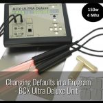 How to Change Defaults in a BCX Ultra Rife Program
