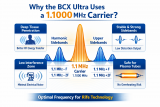 Why the BCX Ultra Uses a 1.1000 MHz Carrier Wave?