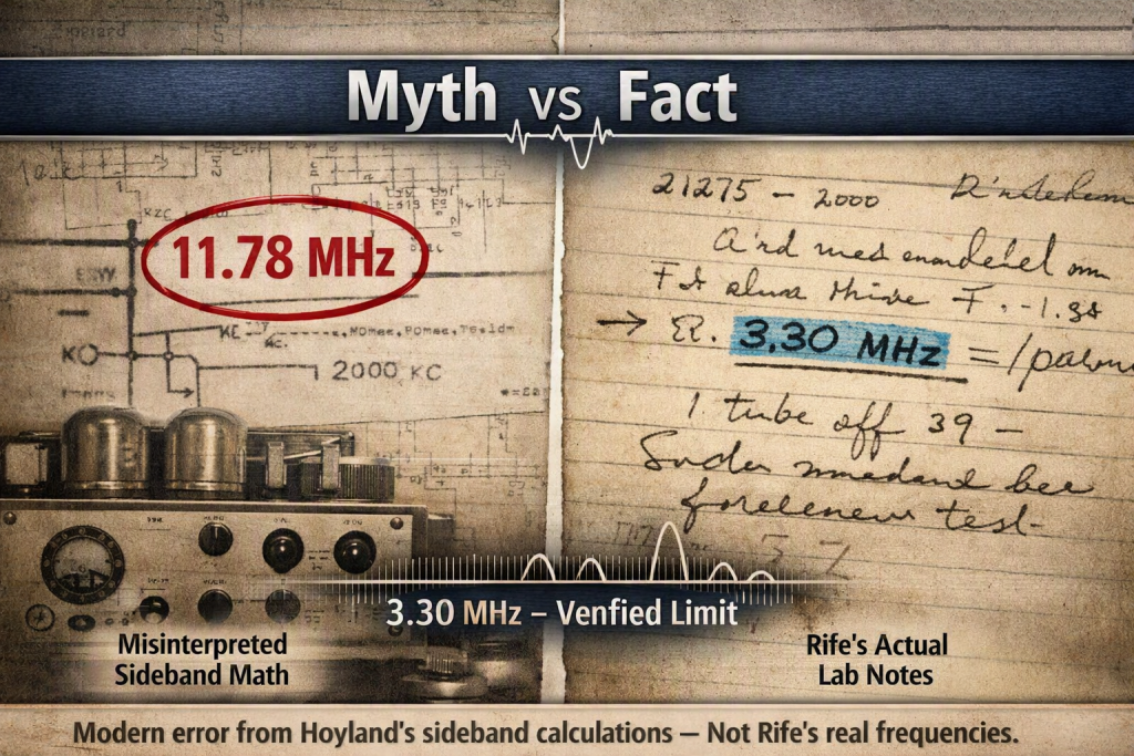 The 11.78 MHz Myth